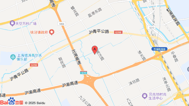 上海高适软件有限公司静态地图
