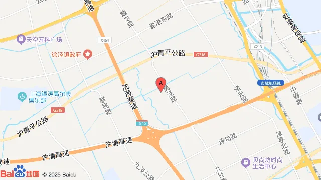 上海高适软件有限公司静态地图